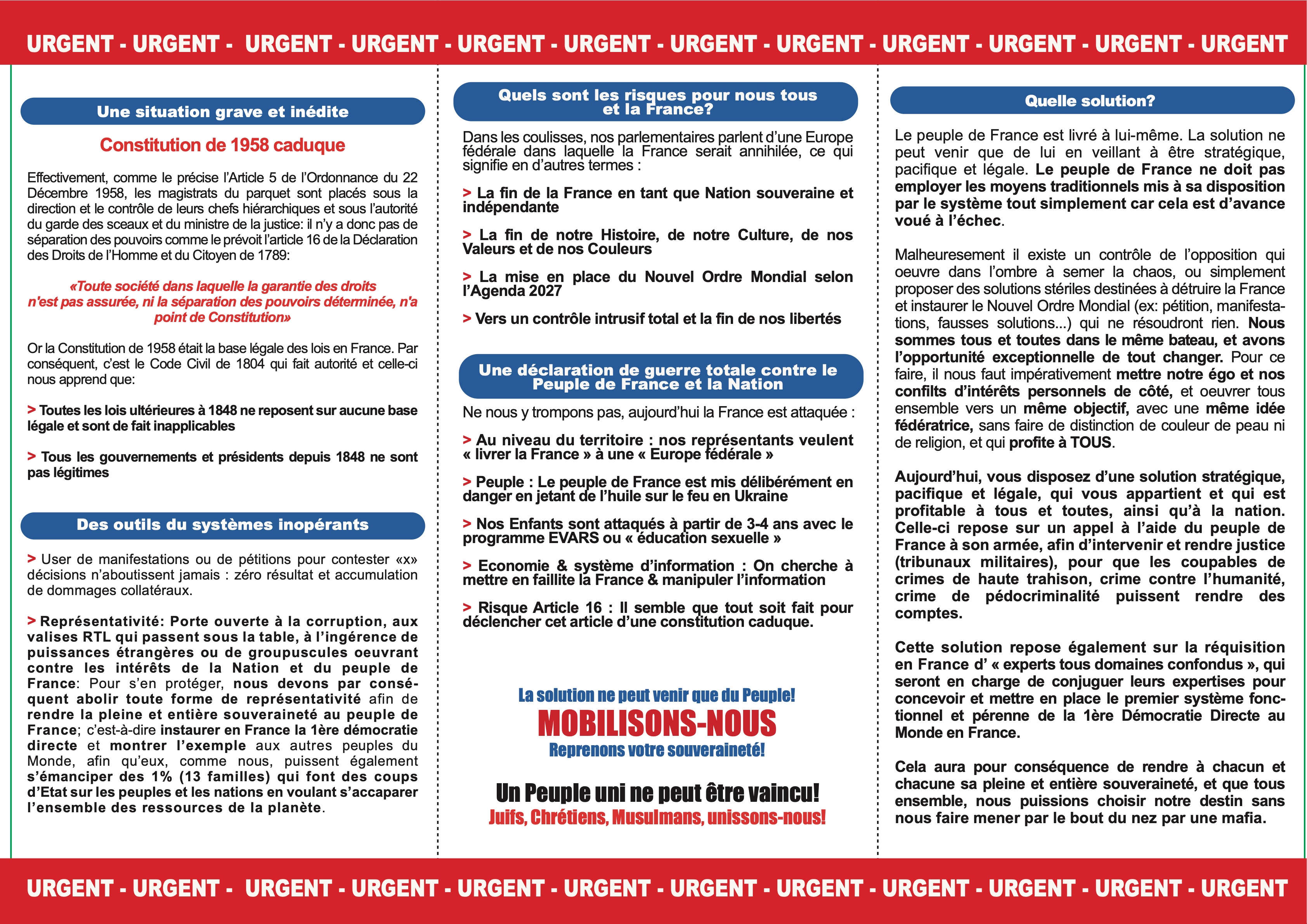 Publicité France du Peuple